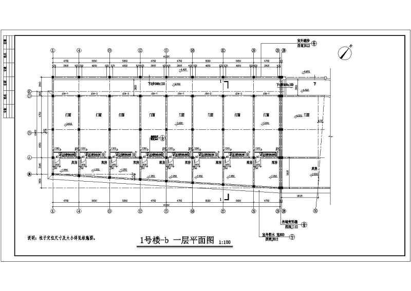 某<a href=https://www.yitu.cn/su/7987.html target=_blank class=infotextkey>小区</a><a href=https://www.yitu.cn/su/7580.html target=_blank class=infotextkey>多层住宅</a><a href=https://www.yitu.cn/su/8159.html target=_blank class=infotextkey>楼</a>建筑<a href=https://www.yitu.cn/su/7590.html target=_blank class=infotextkey>设计</a>施工图