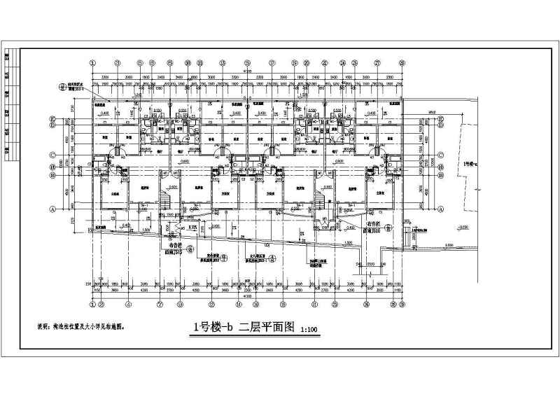 某<a href=https://www.yitu.cn/su/7987.html target=_blank class=infotextkey>小区</a><a href=https://www.yitu.cn/su/7580.html target=_blank class=infotextkey>多层住宅</a><a href=https://www.yitu.cn/su/8159.html target=_blank class=infotextkey>楼</a>建筑<a href=https://www.yitu.cn/su/7590.html target=_blank class=infotextkey>设计</a>施工图