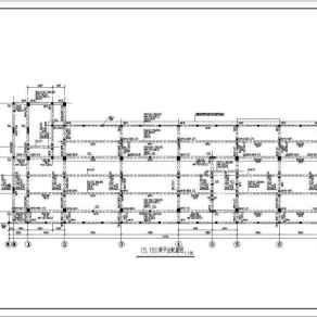 某多层框架结构商场结构设计施工图