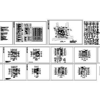 高级独栋别墅施工图