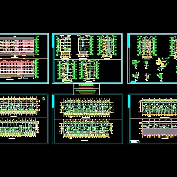 多层住宅楼建筑施工图