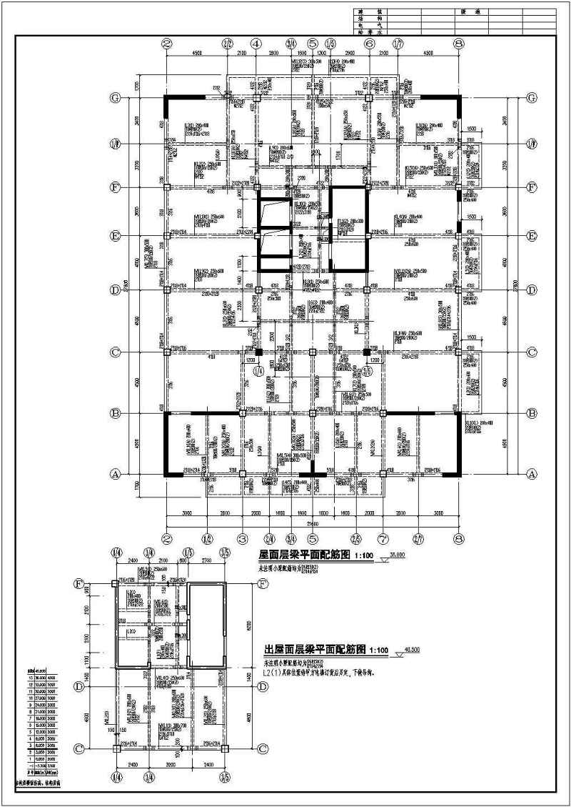 某<a href=https://www.yitu.cn/su/7872.html target=_blank class=infotextkey>地</a>区十三层框剪结构住宅结构施工图