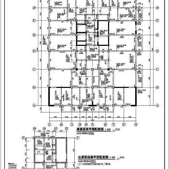 某地区十三层框剪结构住宅结构施工图