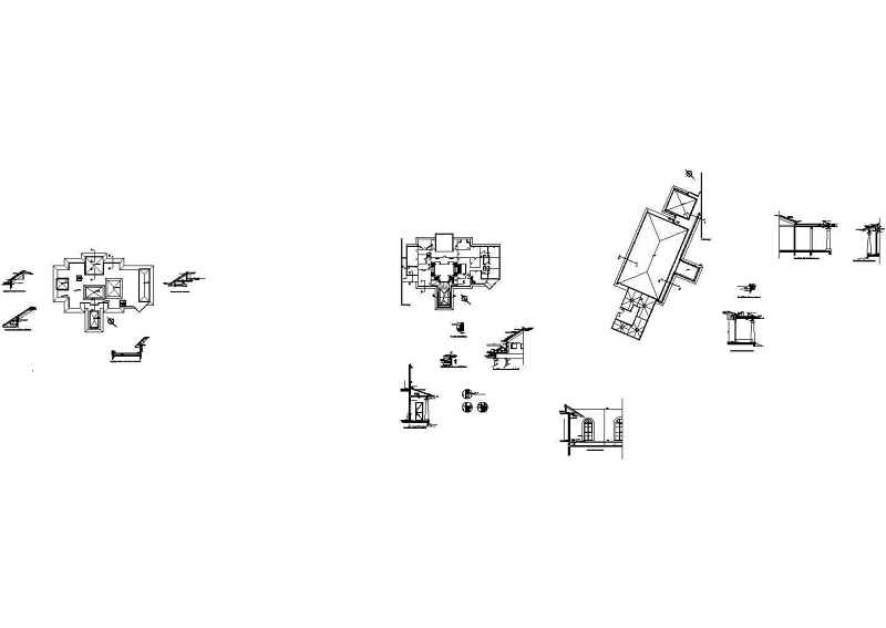 总统别墅建筑施工图