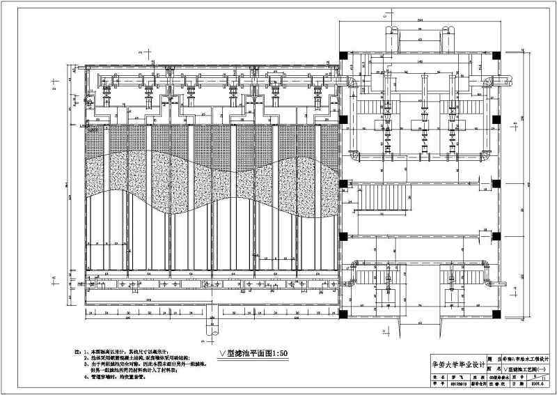 华南地区A市给排水工程毕业设计图纸