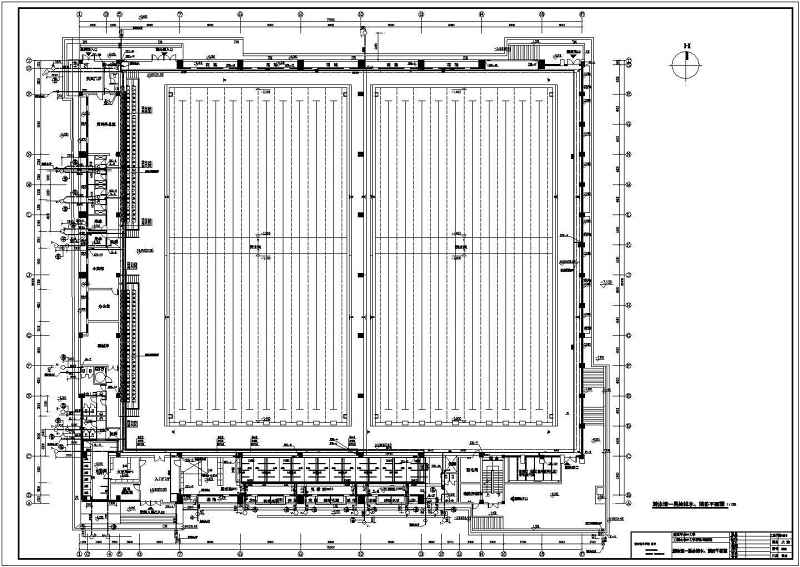 某大学一层<a href=https://www.yitu.cn/su/8096.html target=_blank class=infotextkey>钢结构</a>游泳馆给排<a href=https://www.yitu.cn/su/5628.html target=_blank class=infotextkey>水</a>施工图