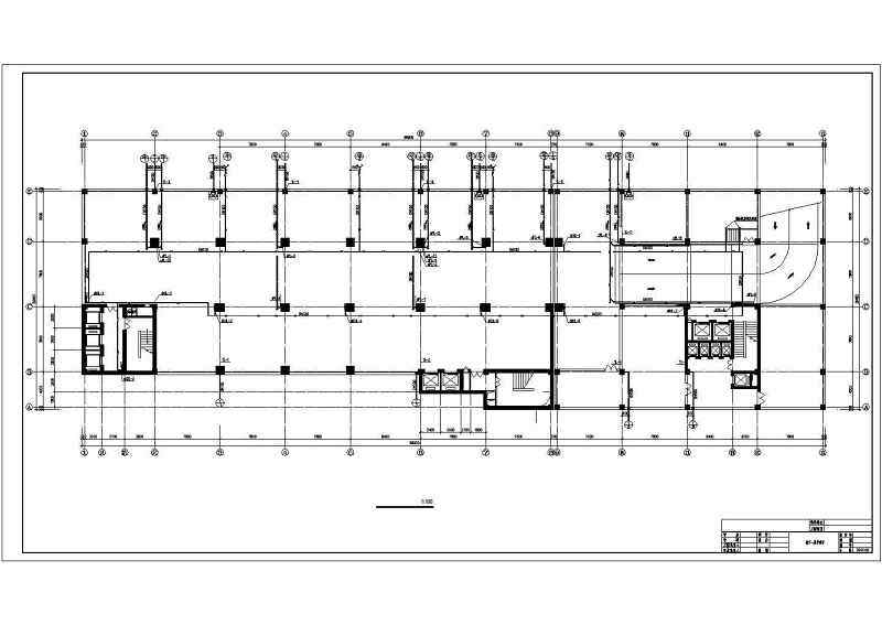 某单位十六层框架结构综合楼给排水消防设计图