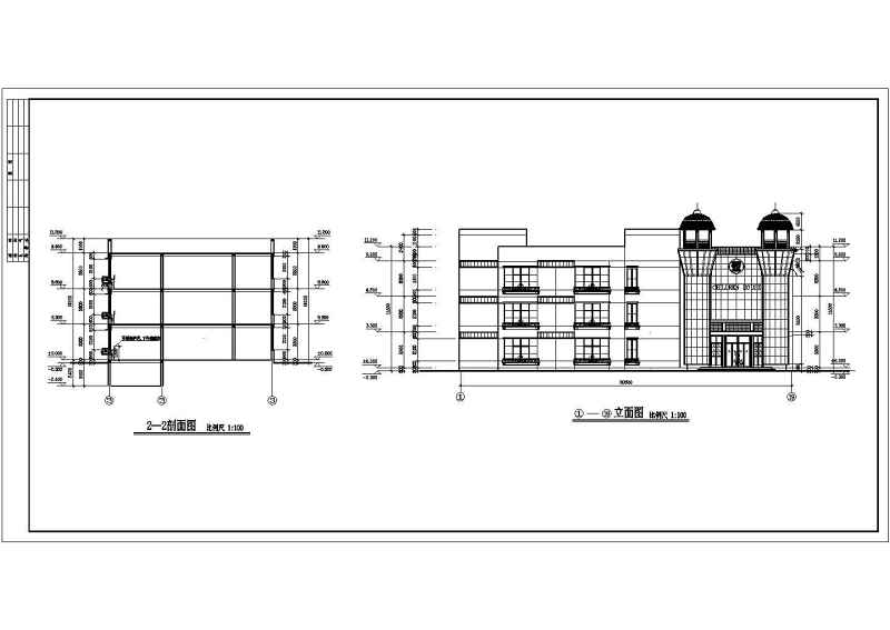 某<a href=https://www.yitu.cn/su/7587.html target=_blank class=infotextkey>幼儿园</a>建筑全套图