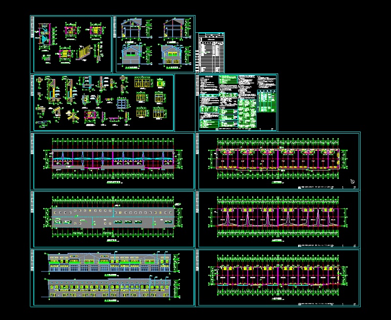 【精选】23套商业街建筑cad<a href=https://www.yitu.cn/su/7937.html target=_blank class=infotextkey>图纸</a>（最新整合）