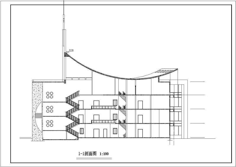 某<a href=https://www.yitu.cn/su/7587.html target=_blank class=infotextkey>幼儿园</a>全套建筑施工图