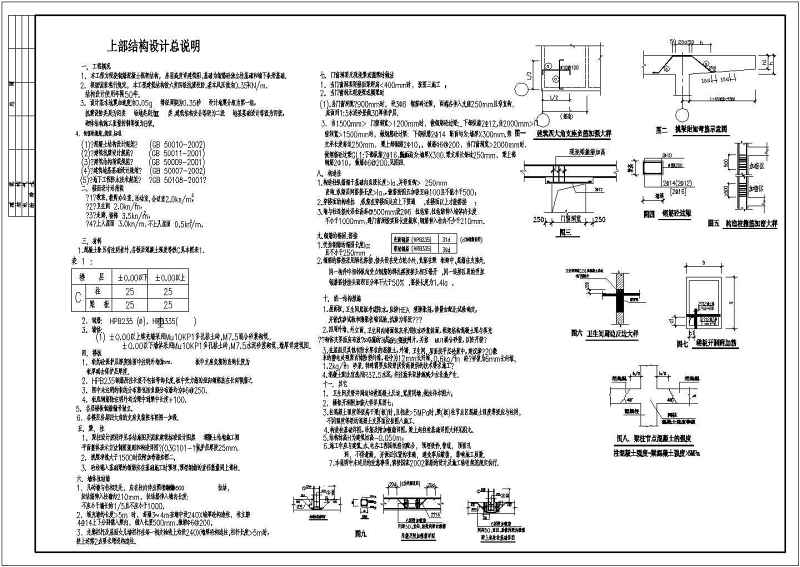 某<a href=https://www.yitu.cn/su/7872.html target=_blank class=infotextkey>地</a>六层<a href=https://www.yitu.cn/su/7637.html target=_blank class=infotextkey>框架</a>结构教学<a href=https://www.yitu.cn/su/8159.html target=_blank class=infotextkey>楼</a>建筑结构施工图