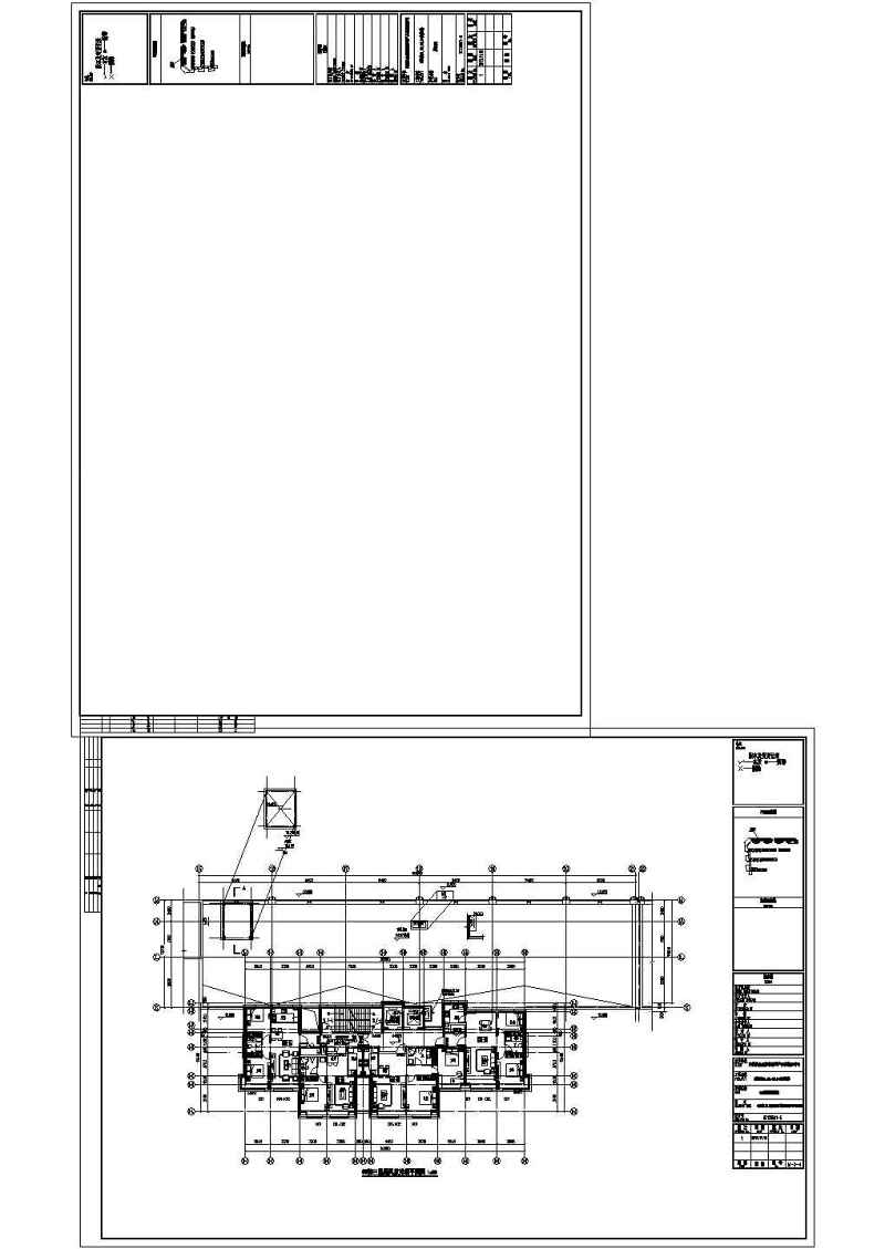 内蒙古某商住<a href=https://www.yitu.cn/su/8159.html target=_blank class=infotextkey>楼</a>（高层带裙房）全套暖通施工<a href=https://www.yitu.cn/su/7937.html target=_blank class=infotextkey>图纸</a>