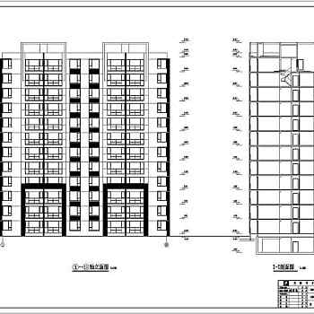 某地5层框架结构别墅建筑专业施工图