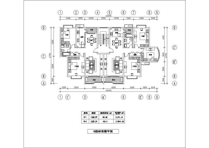 <a href=https://www.yitu.cn/su/7580.html target=_blank class=infotextkey>多层住宅</a><a href=https://www.yitu.cn/su/8159.html target=_blank class=infotextkey>楼</a>建筑<a href=https://www.yitu.cn/su/7590.html target=_blank class=infotextkey>设计</a><a href=https://www.yitu.cn/su/7392.html target=_blank class=infotextkey>平面</a>图