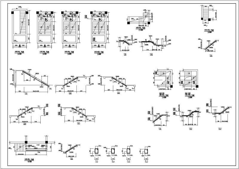 某<a href=https://www.yitu.cn/su/7872.html target=_blank class=infotextkey>地</a>四层<a href=https://www.yitu.cn/su/7637.html target=_blank class=infotextkey>框架</a>结构住宅<a href=https://www.yitu.cn/su/8159.html target=_blank class=infotextkey>楼</a>结构施工图