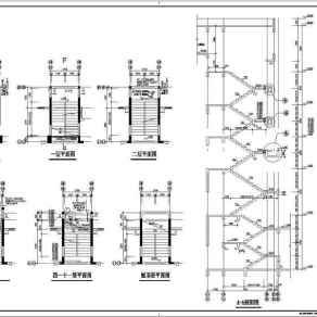 某十一层剪力墙结构住宅楼设计cad全套结构施工图