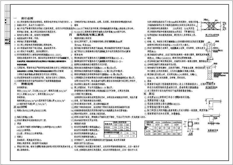 某<a href=https://www.yitu.cn/su/7637.html target=_blank class=infotextkey>框架</a>结构六层综合<a href=https://www.yitu.cn/su/8159.html target=_blank class=infotextkey>楼</a><a href=https://www.yitu.cn/su/7590.html target=_blank class=infotextkey>设计</a>施工<a href=https://www.yitu.cn/su/7937.html target=_blank class=infotextkey>图纸</a>