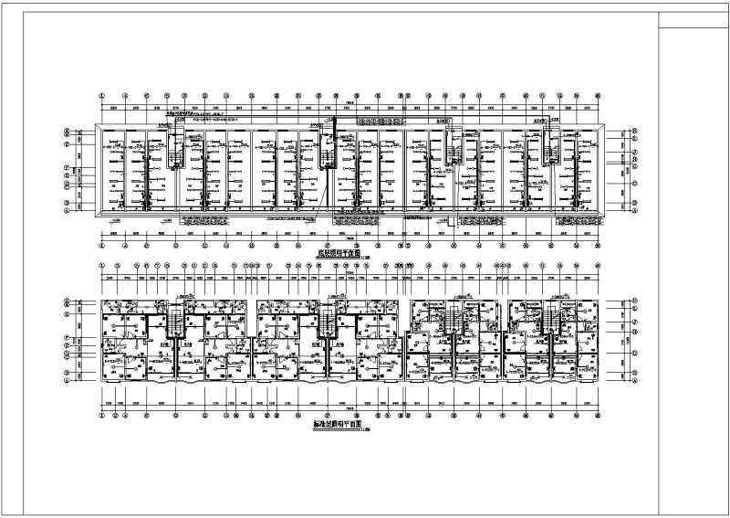 某地6层框架结构商住楼电气设计施工图