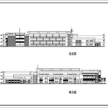 某地两层砖混结构幼儿园建筑方案设计图