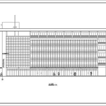 某地框架结构商务楼建筑及结构设计施工图