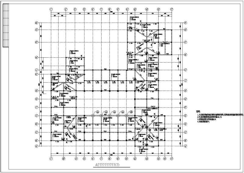 某<a href=https://www.yitu.cn/su/7872.html target=_blank class=infotextkey>地</a>三层<a href=https://www.yitu.cn/su/7829.html target=_blank class=infotextkey>酒店</a><a href=https://www.yitu.cn/su/7637.html target=_blank class=infotextkey>框架</a>结构<a href=https://www.yitu.cn/su/7590.html target=_blank class=infotextkey>设计</a>施工<a href=https://www.yitu.cn/su/7937.html target=_blank class=infotextkey>图纸</a>