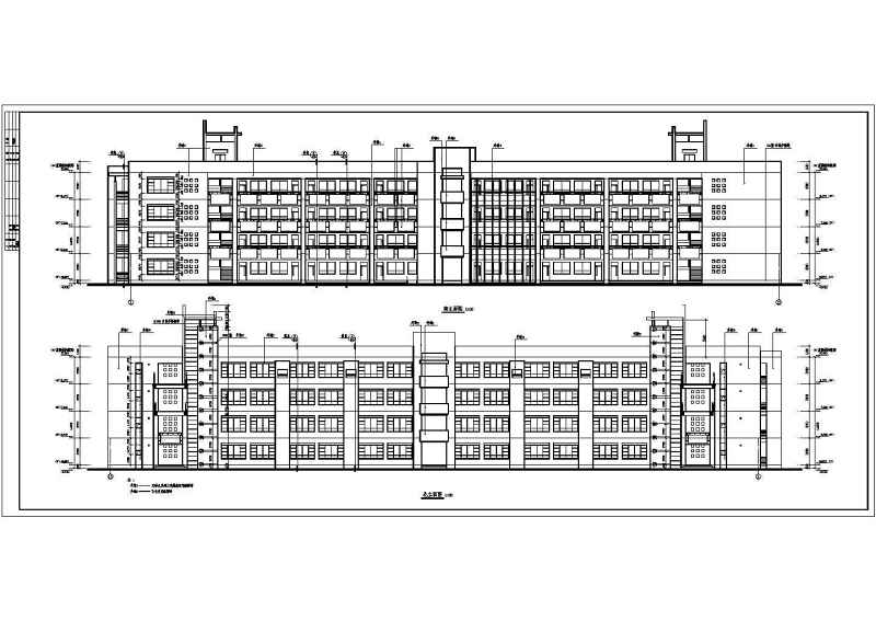 某大学四层<a href=https://www.yitu.cn/su/7637.html target=_blank class=infotextkey>框架</a>结构教学<a href=https://www.yitu.cn/su/8159.html target=_blank class=infotextkey>楼</a>建筑<a href=https://www.yitu.cn/su/7590.html target=_blank class=infotextkey>设计</a>施工<a href=https://www.yitu.cn/su/7937.html target=_blank class=infotextkey>图纸</a>