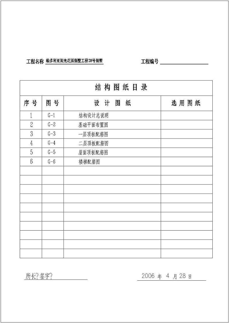 某二层砌体别墅建筑、结构<a href=https://www.yitu.cn/su/7590.html target=_blank class=infotextkey>设计</a>施工图