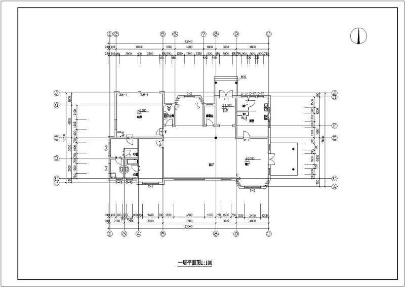 某二层砌体别墅建筑、结构<a href=https://www.yitu.cn/su/7590.html target=_blank class=infotextkey>设计</a>施工图