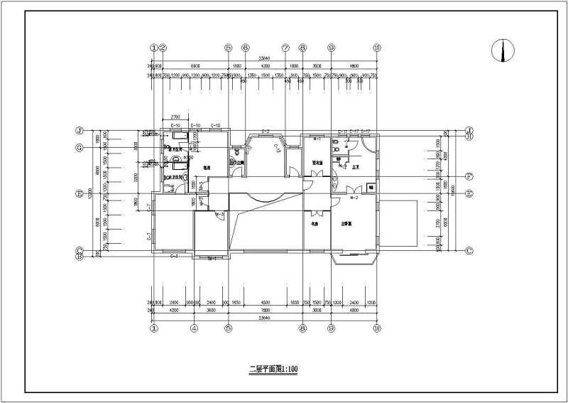 某二层砌体别墅建筑、结构<a href=https://www.yitu.cn/su/7590.html target=_blank class=infotextkey>设计</a>施工图