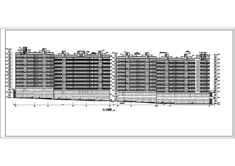 小高层住宅<a href=https://www.yitu.cn/su/8159.html target=_blank class=infotextkey>楼</a>建施<a href=https://www.yitu.cn/su/7590.html target=_blank class=infotextkey>设计</a>图