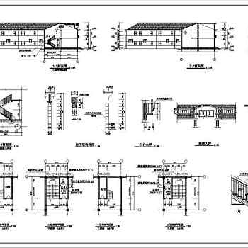 某地框架结构商住楼建筑施工图