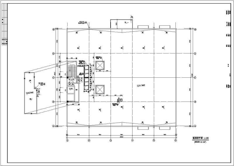 农大东区食堂建筑<a href=https://www.yitu.cn/su/7590.html target=_blank class=infotextkey>设计</a>CAD施工图