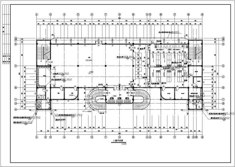 某食堂<a href=https://www.yitu.cn/su/7590.html target=_blank class=infotextkey>设计</a>施工建筑CAD<a href=https://www.yitu.cn/su/7937.html target=_blank class=infotextkey>图纸</a>