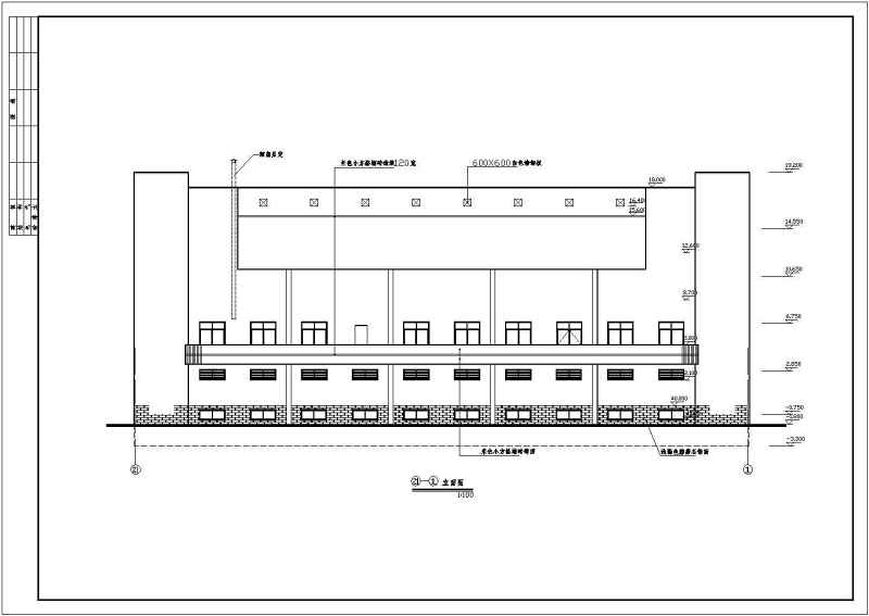 某食堂<a href=https://www.yitu.cn/su/7590.html target=_blank class=infotextkey>设计</a>施工建筑CAD<a href=https://www.yitu.cn/su/7937.html target=_blank class=infotextkey>图纸</a>