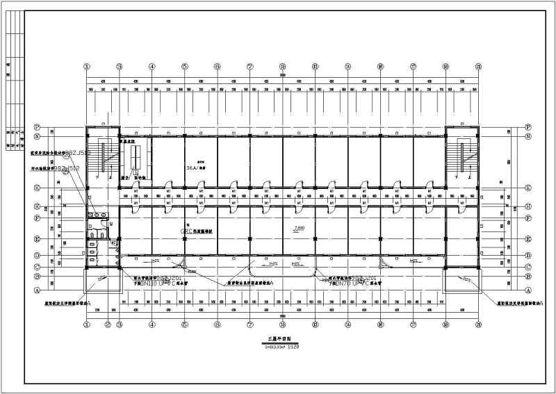 某食堂<a href=https://www.yitu.cn/su/7590.html target=_blank class=infotextkey>设计</a>施工建筑CAD<a href=https://www.yitu.cn/su/7937.html target=_blank class=infotextkey>图纸</a>