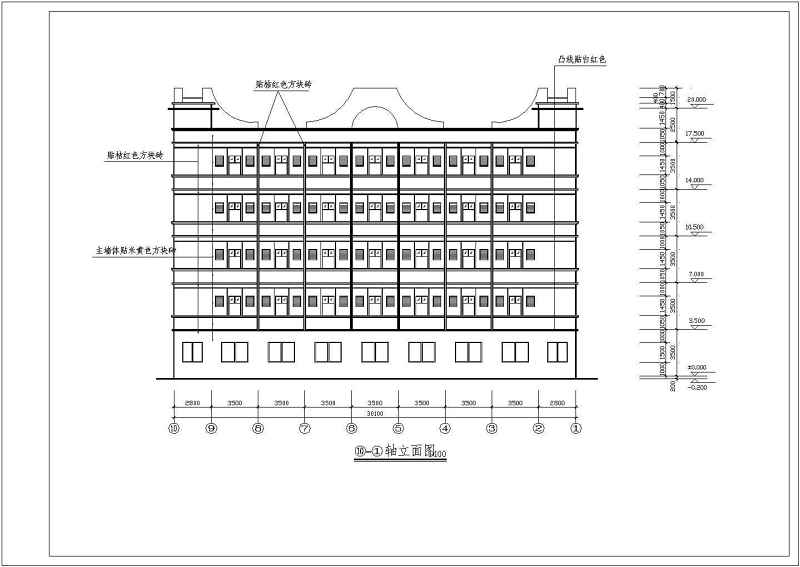 某五层<a href=https://www.yitu.cn/su/7460.html target=_blank class=infotextkey>宿舍</a><a href=https://www.yitu.cn/su/8159.html target=_blank class=infotextkey>楼</a>建筑、结构<a href=https://www.yitu.cn/su/7590.html target=_blank class=infotextkey>设计</a>施工图