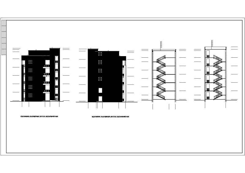 某<a href=https://www.yitu.cn/sketchup/xuexiao/index.html target=_blank class=infotextkey>学校</a>六层无障碍<a href=https://www.yitu.cn/su/7460.html target=_blank class=infotextkey>宿舍</a><a href=https://www.yitu.cn/su/8159.html target=_blank class=infotextkey>楼</a>建筑<a href=https://www.yitu.cn/su/7590.html target=_blank class=infotextkey>设计</a>施工图