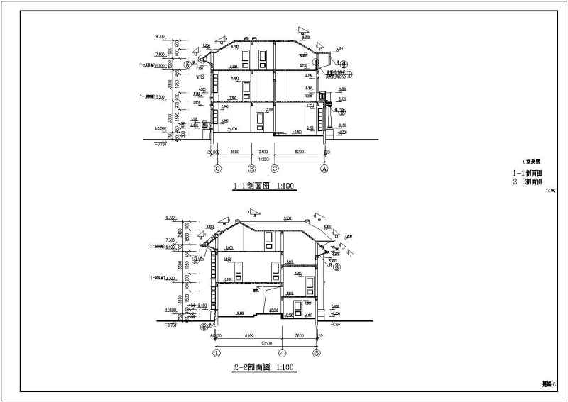 两套别墅<a href=https://www.yitu.cn/su/7590.html target=_blank class=infotextkey>设计</a>方案全套图