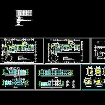 【精选】十二套12班幼儿园建筑施工图