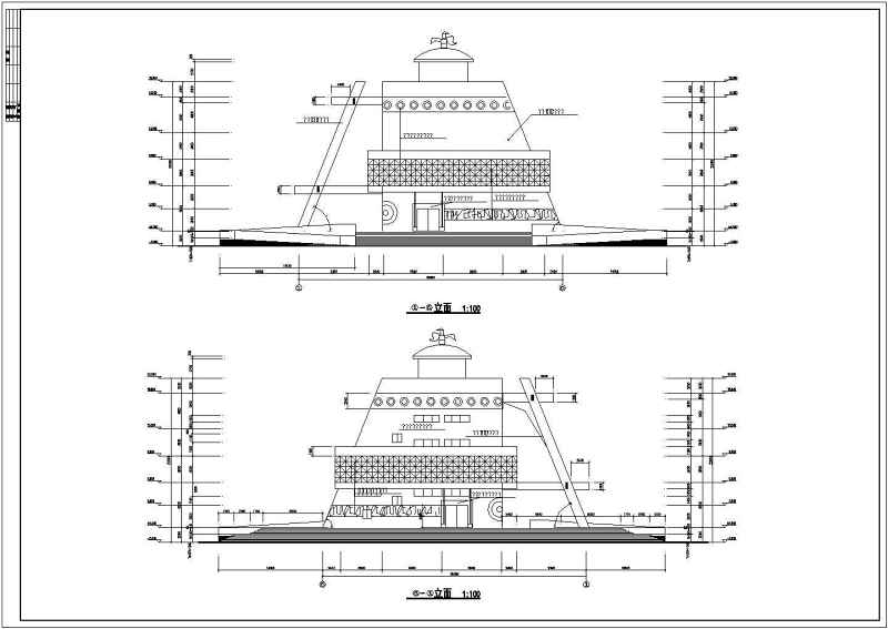 江西某博物馆<a href=https://www.yitu.cn/su/7637.html target=_blank class=infotextkey>框架</a>结构<a href=https://www.yitu.cn/su/7590.html target=_blank class=infotextkey>设计</a>施工<a href=https://www.yitu.cn/su/7937.html target=_blank class=infotextkey>图纸</a>