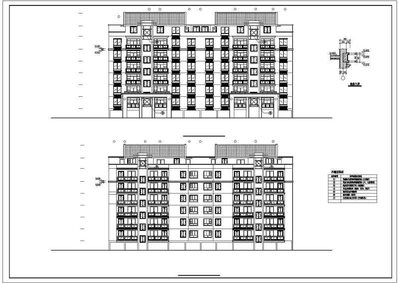 <a href=https://www.yitu.cn/su/7580.html target=_blank class=infotextkey>多层住宅</a>建筑施工图