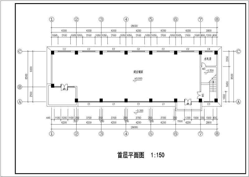 某8层<a href=https://www.yitu.cn/su/7637.html target=_blank class=infotextkey>框架</a>结构<a href=https://www.yitu.cn/su/7460.html target=_blank class=infotextkey>宿舍</a><a href=https://www.yitu.cn/su/8159.html target=_blank class=infotextkey>楼</a>建筑方案<a href=https://www.yitu.cn/su/7590.html target=_blank class=infotextkey>设计</a>图