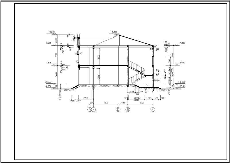 某<a href=https://www.yitu.cn/su/7872.html target=_blank class=infotextkey>地</a>二层砖混结构别墅建筑方案<a href=https://www.yitu.cn/su/7590.html target=_blank class=infotextkey>设计</a>图