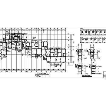 某地6层框架结构住宅楼结构施工图