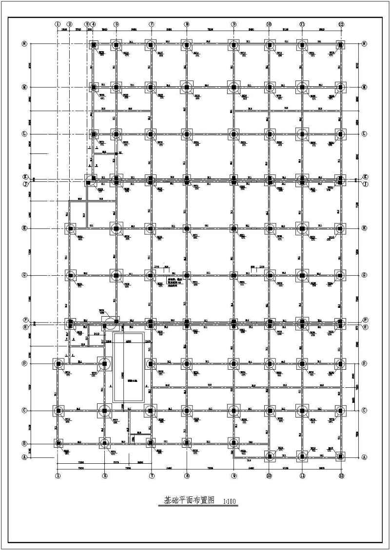 某<a href=https://www.yitu.cn/su/7872.html target=_blank class=infotextkey>地</a>8层<a href=https://www.yitu.cn/su/7637.html target=_blank class=infotextkey>框架</a>结构住宅<a href=https://www.yitu.cn/su/8159.html target=_blank class=infotextkey>楼</a>全套结构施工图