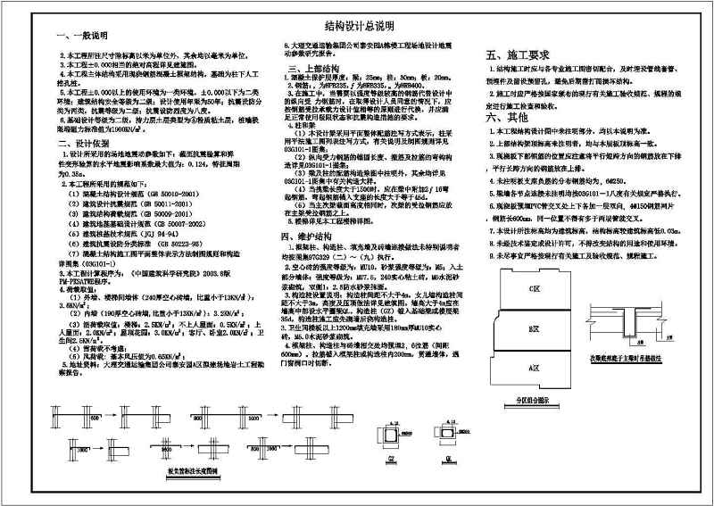 某<a href=https://www.yitu.cn/su/7872.html target=_blank class=infotextkey>地</a>8层<a href=https://www.yitu.cn/su/7637.html target=_blank class=infotextkey>框架</a>结构住宅<a href=https://www.yitu.cn/su/8159.html target=_blank class=infotextkey>楼</a>全套结构施工图