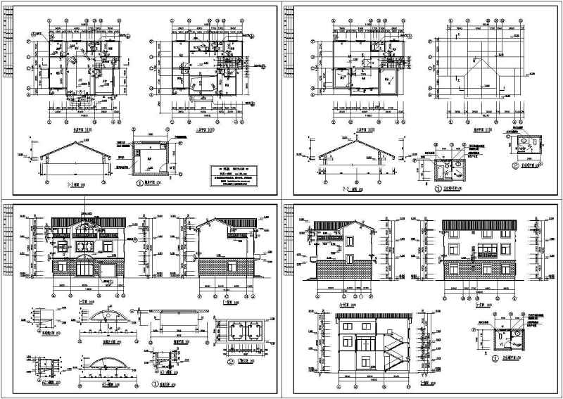 某别墅建筑施工图