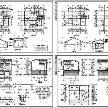 某别墅建筑施工图