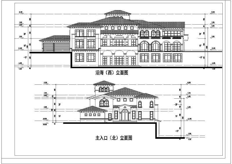 滨海大型<a href=https://www.yitu.cn/su/7872.html target=_blank class=infotextkey>地</a>中海风格独栋别墅<a href=https://www.yitu.cn/su/7590.html target=_blank class=infotextkey>设计</a>方案<a href=https://www.yitu.cn/su/7937.html target=_blank class=infotextkey>图纸</a>