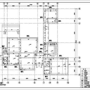 某地3层框架结构别墅建筑室内装饰设计施工图